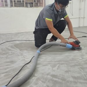 打磨基底地面